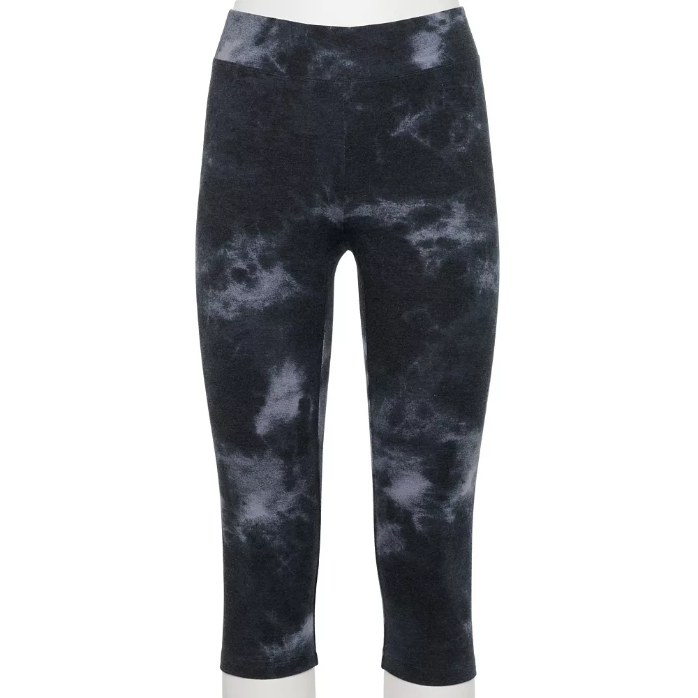 Women's Sonoma Goods For Life® Wide-Waist Capri Leggings - Image 2