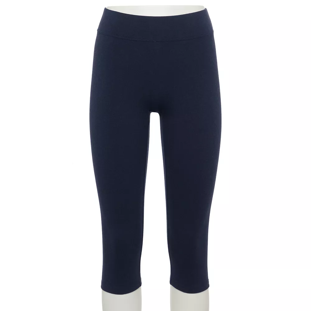 Women's Sonoma Goods For Life® Wide-Waist Capri Leggings - Image 9