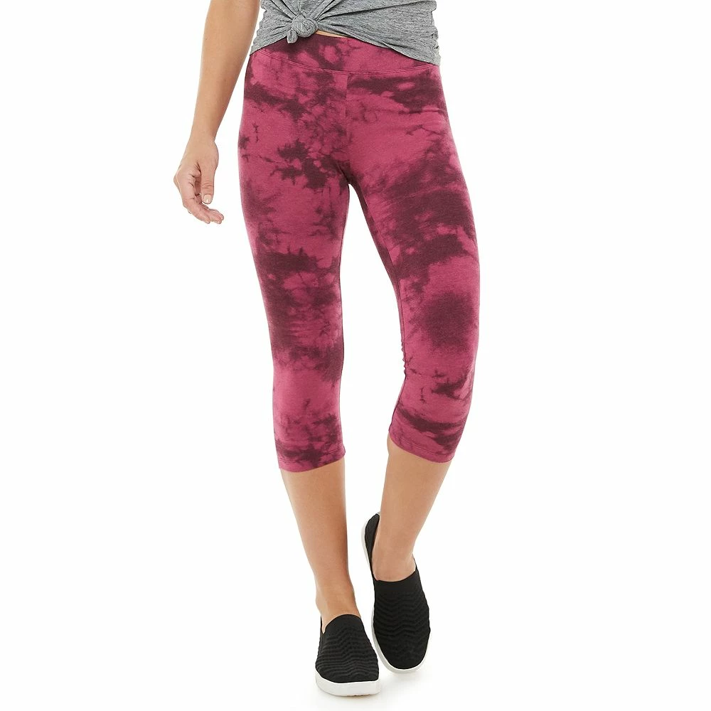 Women's Sonoma Goods For Life® Wide-Waist Capri Leggings - Image 5