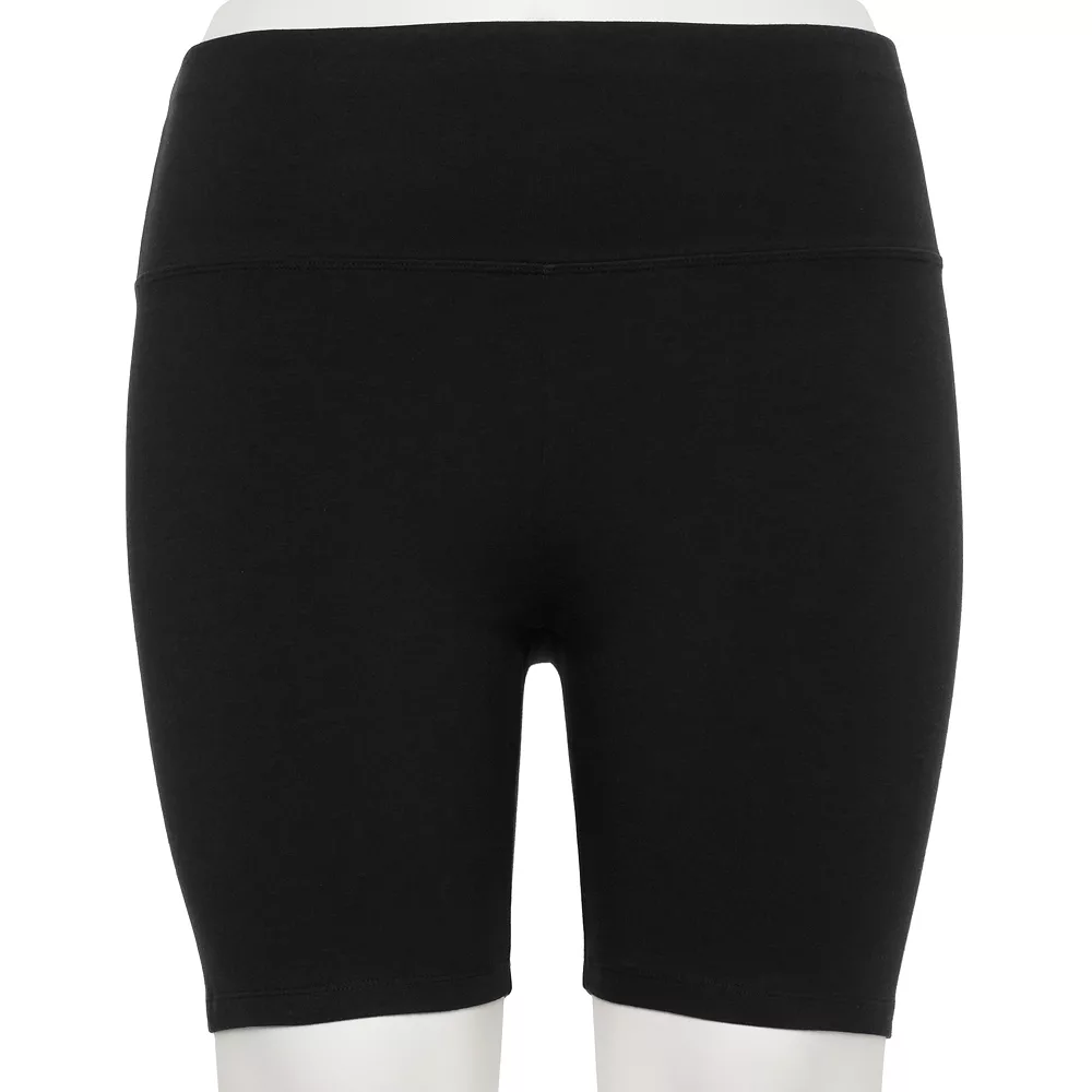 Plus Size Sonoma Goods For Life® High-Waisted Bike Shorts - Image 2