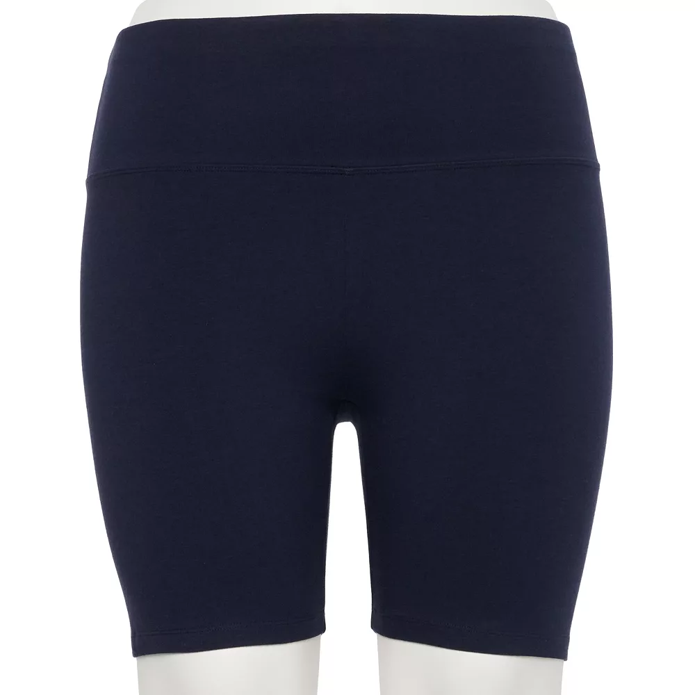 Plus Size Sonoma Goods For Life® High-Waisted Bike Shorts - Image 3