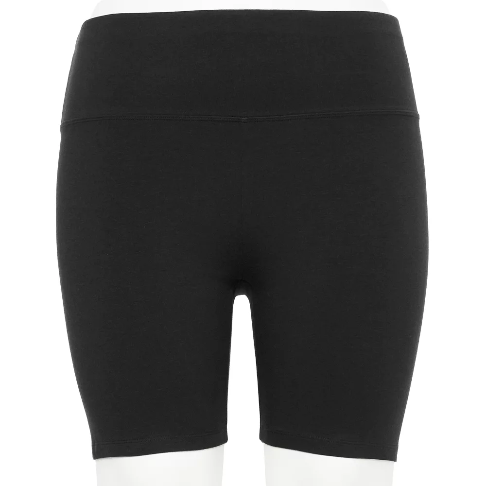Plus Size Sonoma Goods For Life® High-Waisted Bike Shorts - Image 7