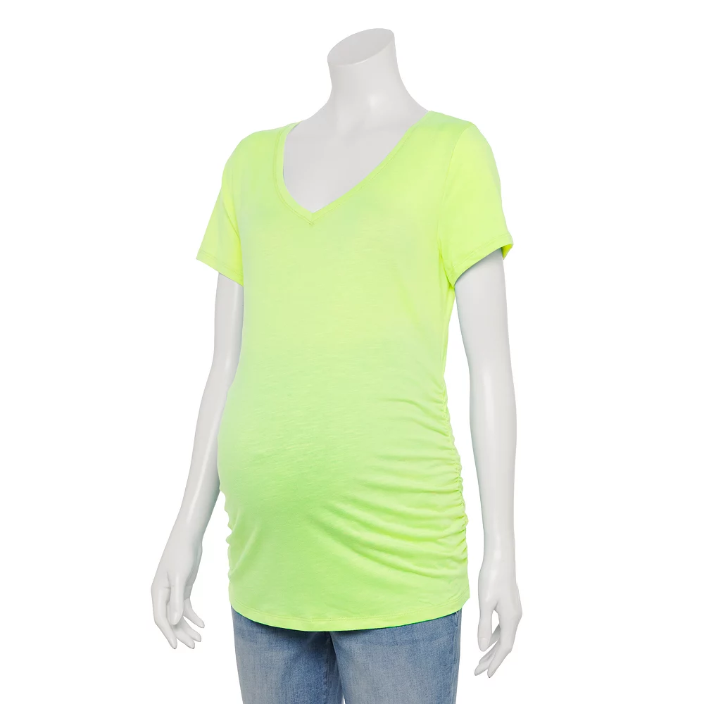 Maternity Sonoma Goods For Life® Essential V-Neck Tee - Image 32