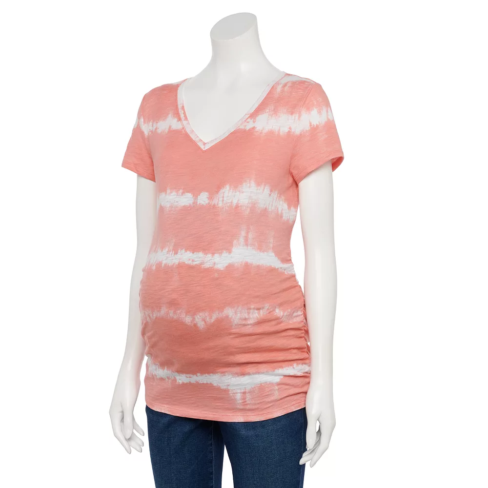Maternity Sonoma Goods For Life® Essential V-Neck Tee - Image 38