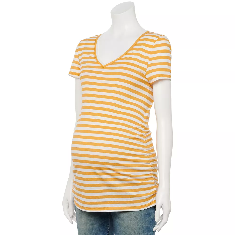 Maternity Sonoma Goods For Life® Essential V-Neck Tee - Image 14