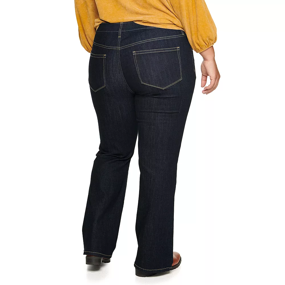Plus Size Sonoma Goods For Life® Premium Bootcut Jeans - Image 4