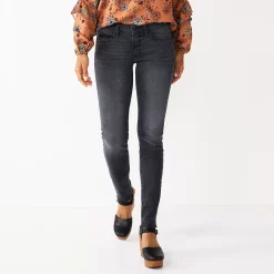 Petite Sonoma Goods For Life® Mid-Rise Skinny Jeans