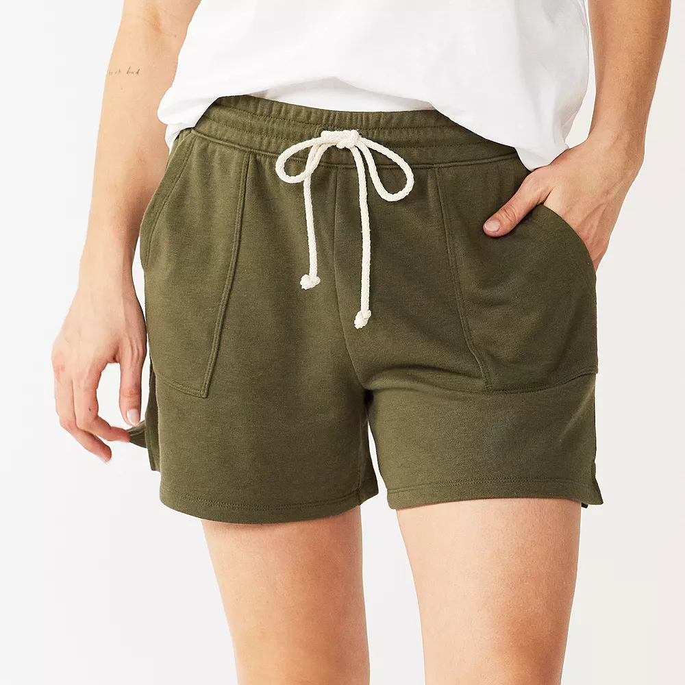 Women's Sonoma Goods For Life® French Terry Sweat Shorts - Image 6