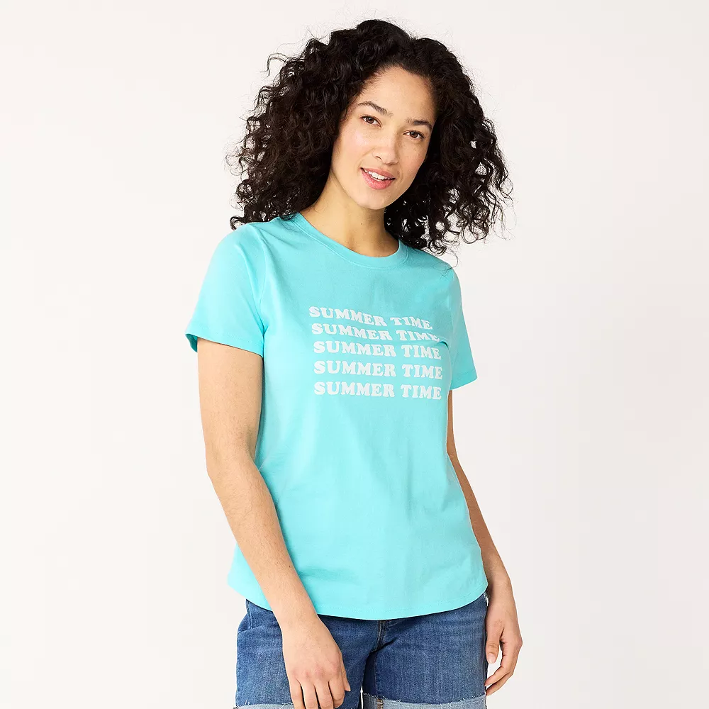 Women's Sonoma Goods For Life® Summer Graphic Tees - Image 4