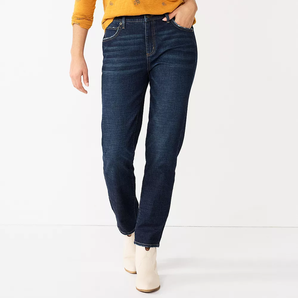 Women's Sonoma Goods For Life® High-Waisted Boyfriend Jeans - Image 3