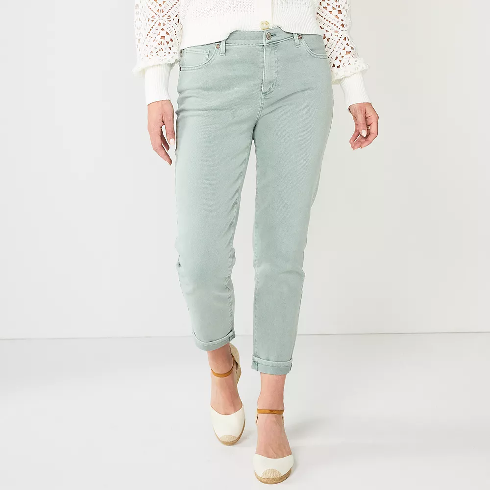 Women's Sonoma Goods For Life® High-Waisted Boyfriend Jeans - Image 5