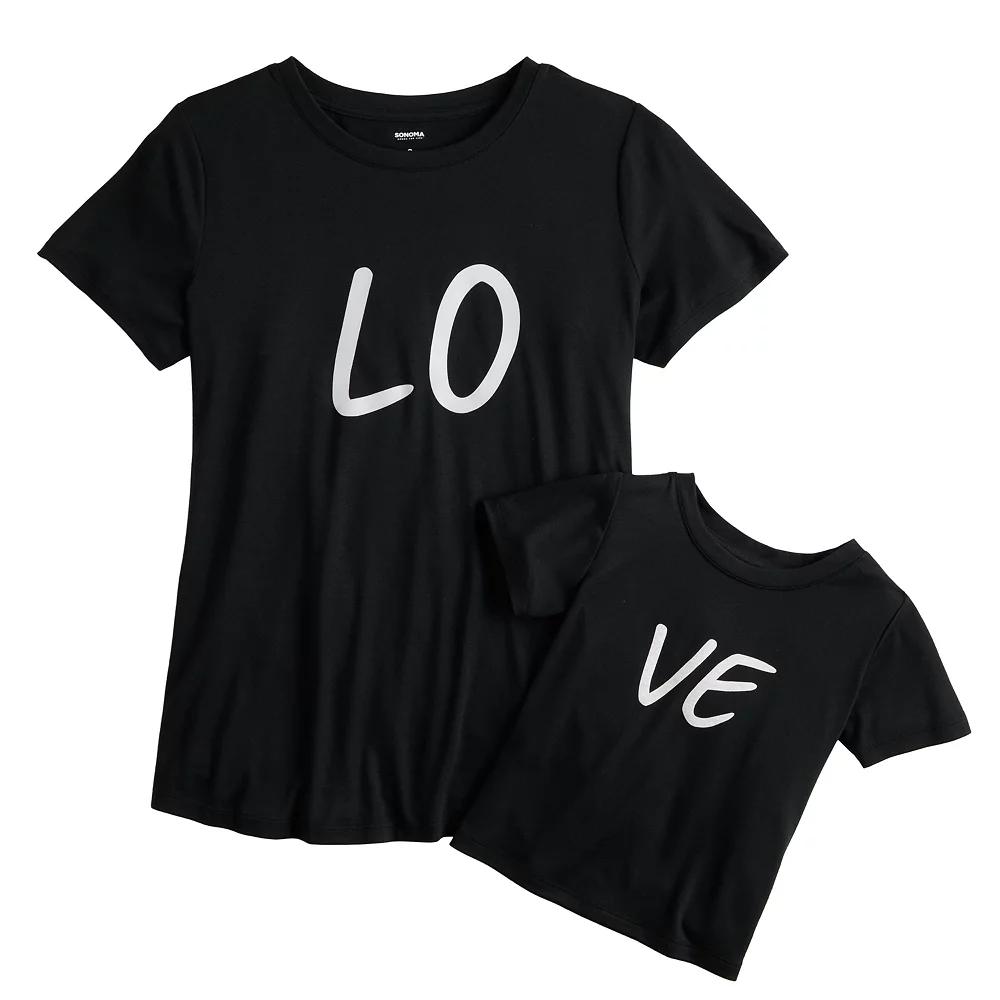 Maternity Sonoma Goods For Life® Mommy & Me Graphic Tee Set - Image 3