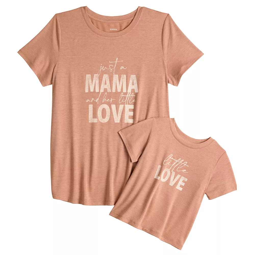 Maternity Sonoma Goods For Life® Mommy & Me Graphic Tee Set - Image 9
