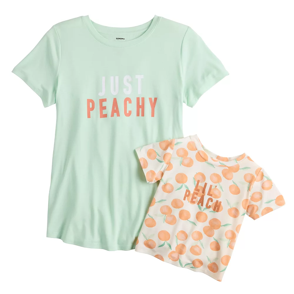 Maternity Sonoma Goods For Life® Mommy & Me Graphic Tee Set - Image 4