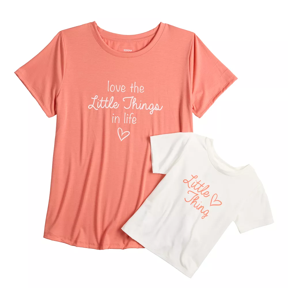 Maternity Sonoma Goods For Life® Mommy & Me Graphic Tee Set - Image 6