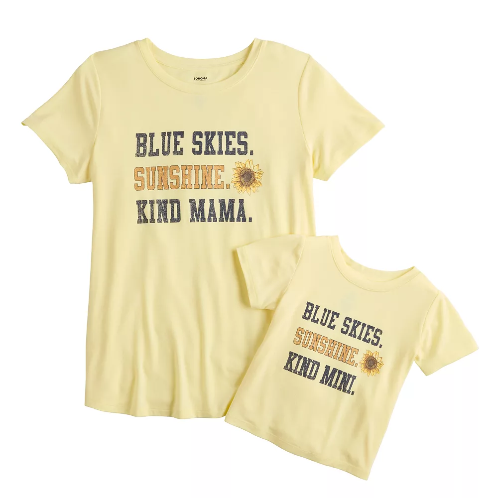 Maternity Sonoma Goods For Life® Mommy & Me Graphic Tee Set - Image 5