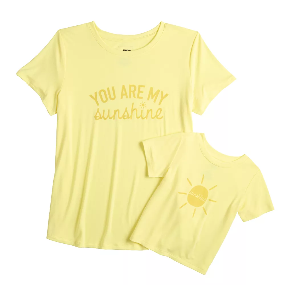 Maternity Sonoma Goods For Life® Mommy & Me Graphic Tee Set - Image 2