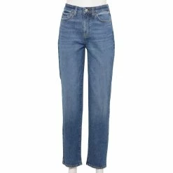 Women's Sonoma Goods For Life® Ultra High Rise Vintage-styled Straight-Leg Jeans