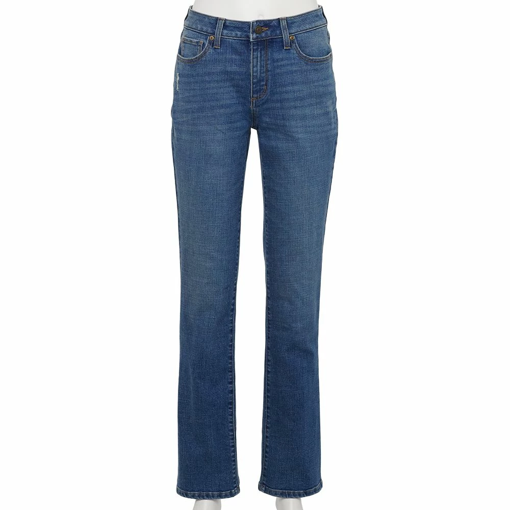 Women's Sonoma Goods For Life® Curvy High-Waisted Bootcut Jeans - Image 6