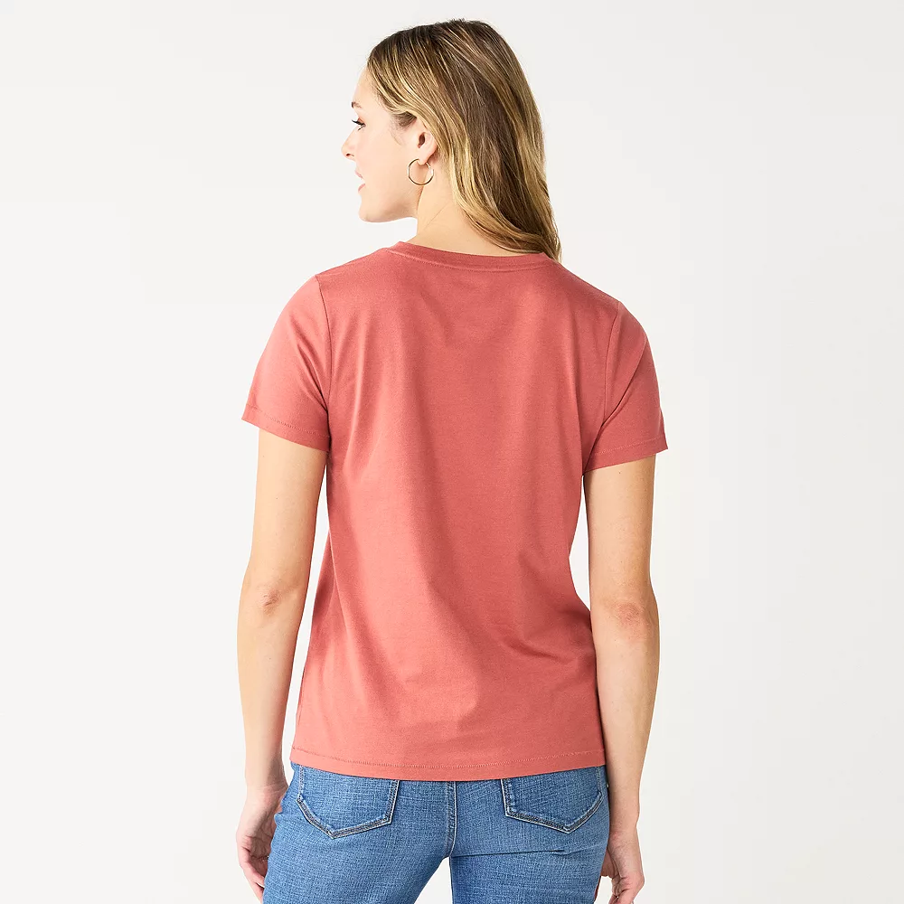 Women's Sonoma Goods For Life® Short Sleeve Graphic Tee - Image 11