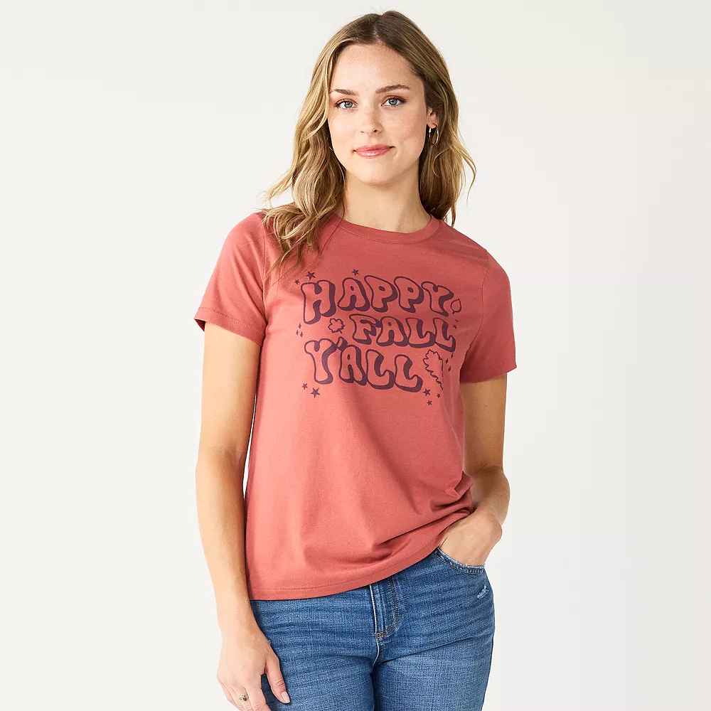 Women's Sonoma Goods For Life® Short Sleeve Graphic Tee - Image 2