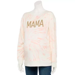 Maternity Sonoma Goods For Life® Drop Shoulder Fleece Graphic Sweatshirt