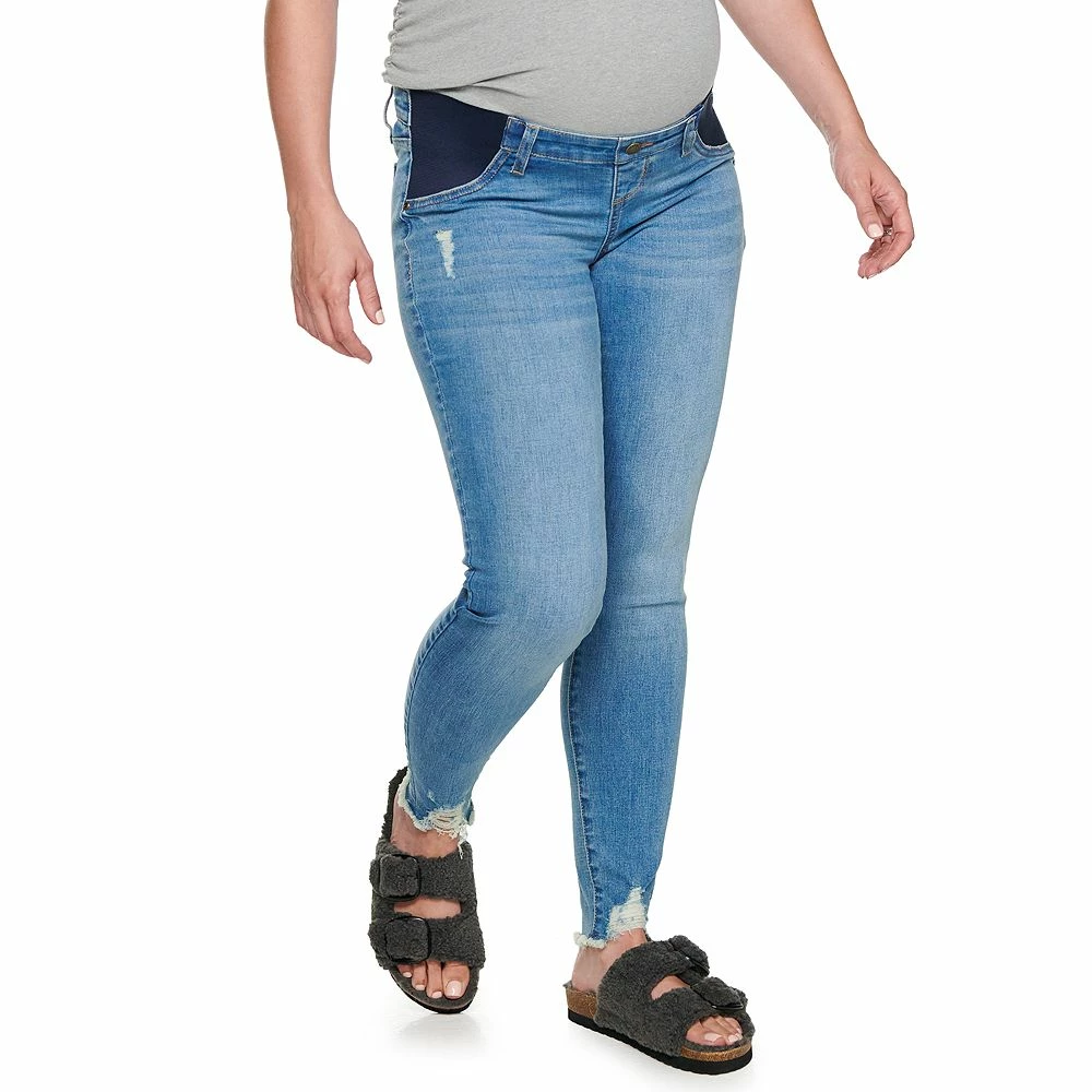 Maternity Sonoma Goods For Life® Side Panel Belly Band Jeggings - Image 3