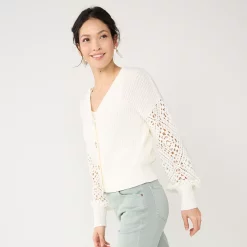 Women's Sonoma Goods For Life® Button-Front Cardigan